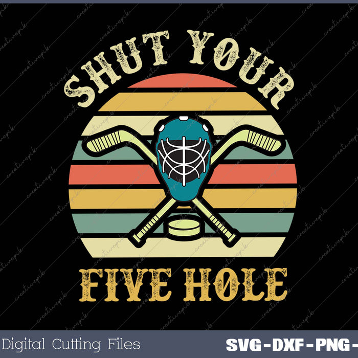 With Shut Your Five Hole SVG PNG Cutting Printable File