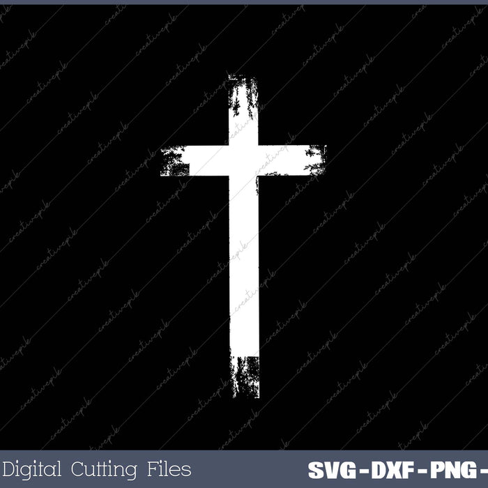 Small Cross Subtle Christian Minimalist Religious Faith