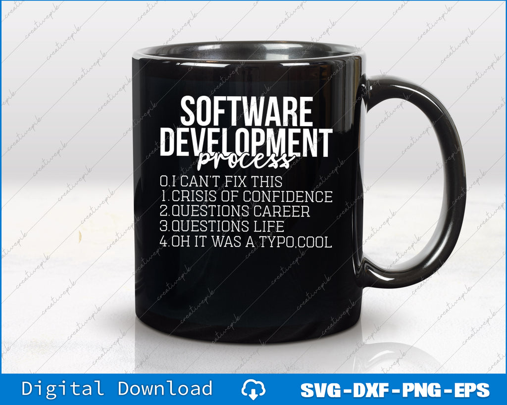 Software Development Process Coding Programmer Coder SVG PNG File ...