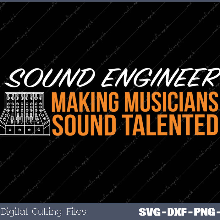 Sound Engineer Talent Sound Engineer Tonmeister Tone Engineer