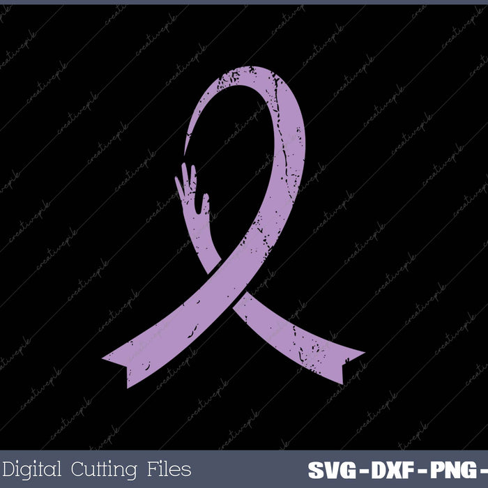 Stomach Cancer Ribbon SVG PNG Cutting Printable Files