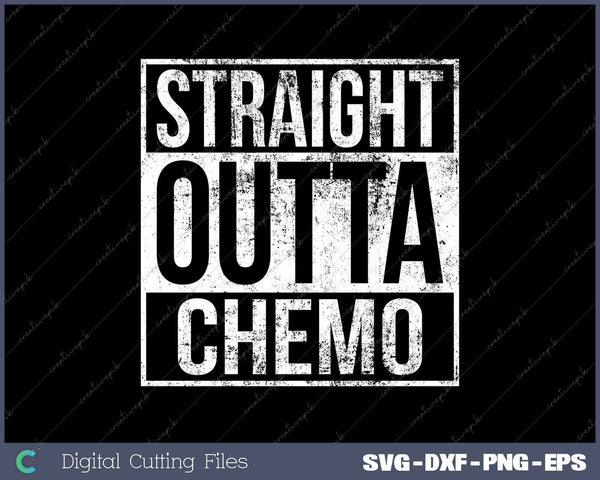 Straight Outta Chemo Battle Breast Cancer Awareness 