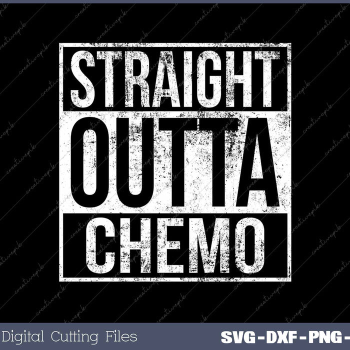 Straight Outta Chemo Battle Breast Cancer Awareness 