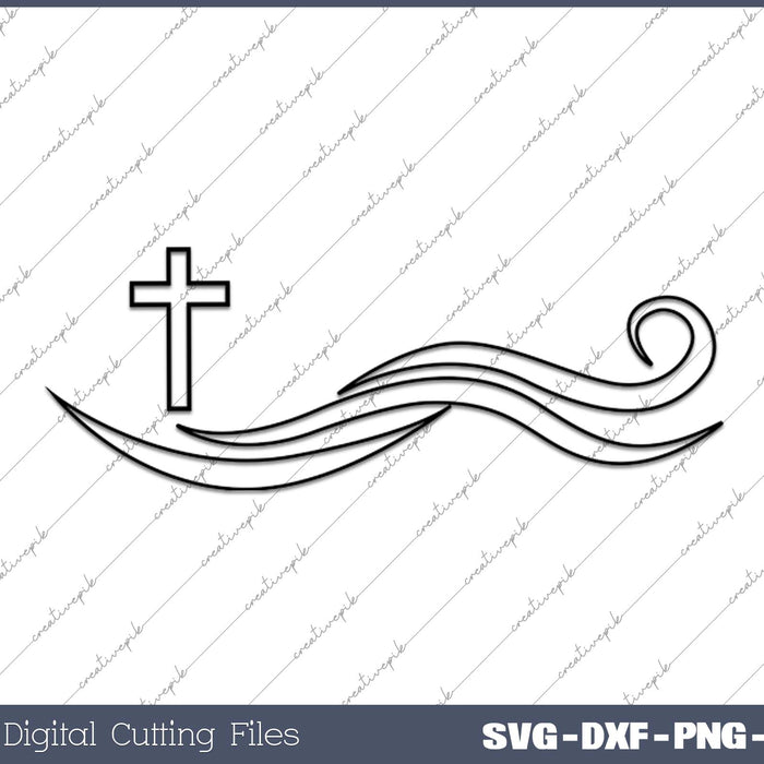 Stronger Jesus Christian SVG PNG Cutting Printable Files