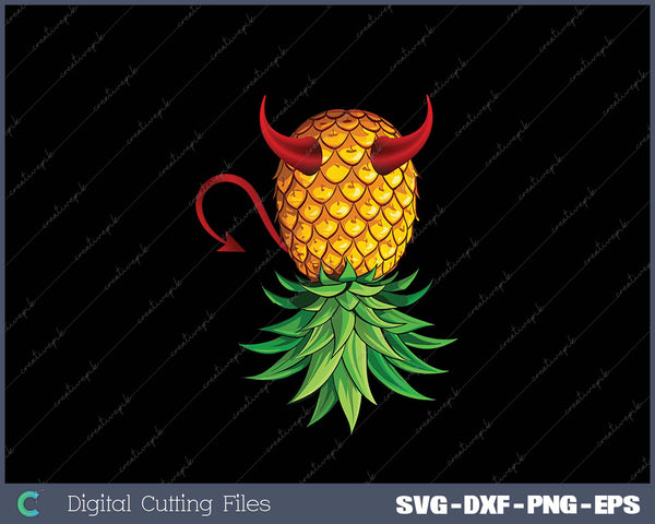 Swinger Upside Down Bad Pineapple Devil Horn 