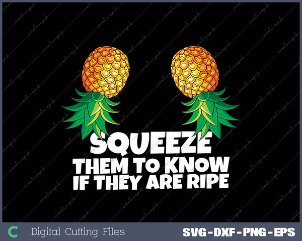 Swinging Squeeze Ripe Pineapples Upside Down Swinger Women 