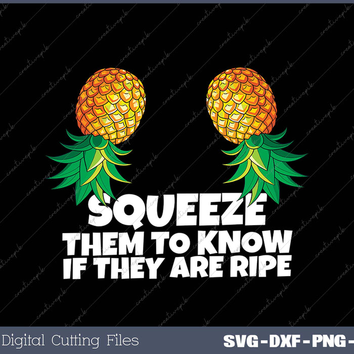 Swinging Squeeze Ripe Pineapples Upside Down Swinger Women 