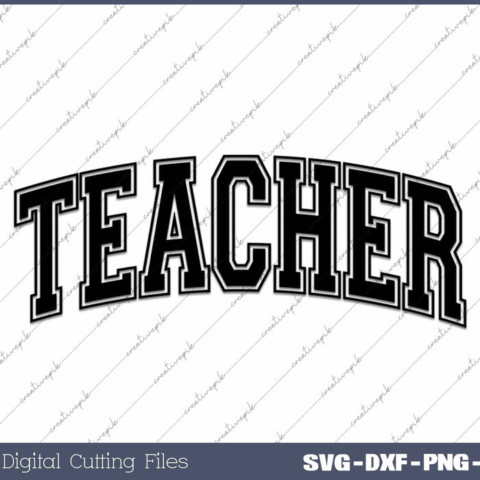 Teacher Appreciation Style Teacher Life SVG PNG Cutting Printable Files