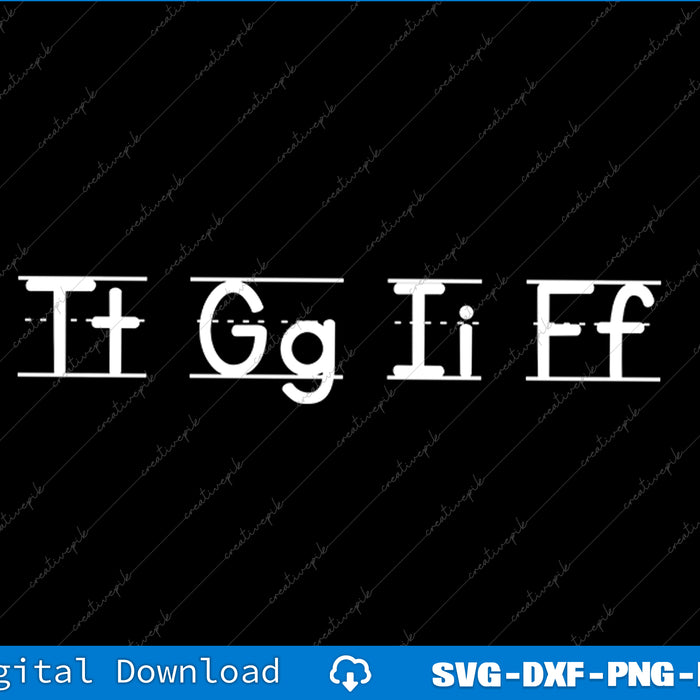 Teacher TGIF Alphabet Writing English Funny Quote SVG PNG Cutting File