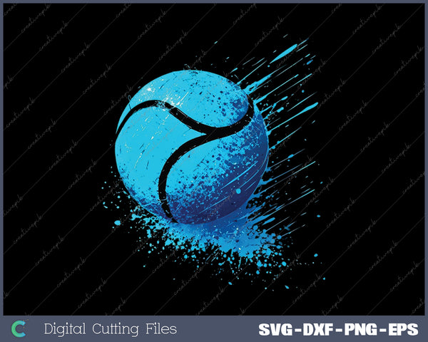 Tennis Player Sport Vintage Men Women Tennis SVG PNG Cutting Printable Files