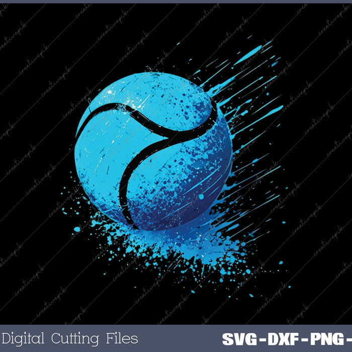 Tennis Player Sport Vintage Men Women Tennis SVG PNG Cutting Printable Files