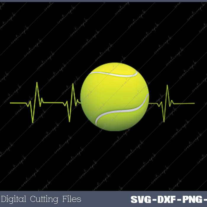 Tennis Premium SVG PNG Cutting Printable Files