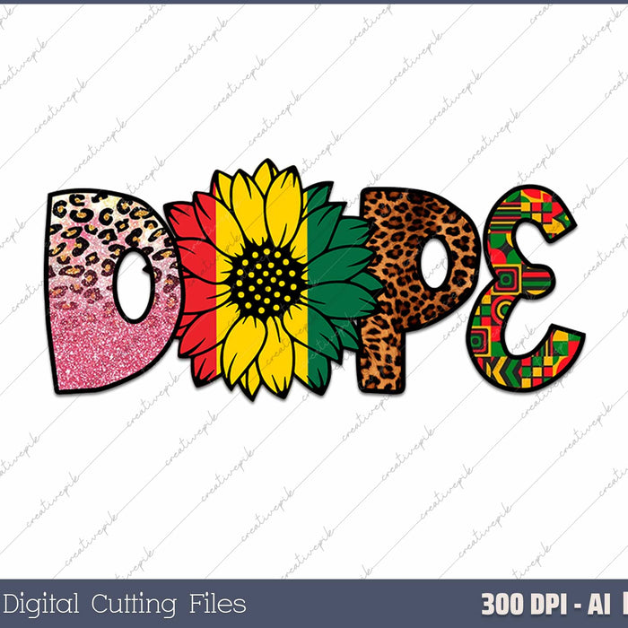 That Says Dope AI PNG Sublimation Files