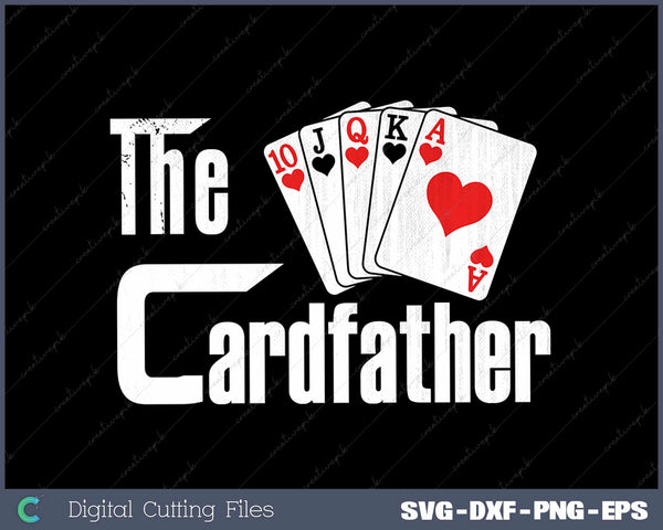 The Cardfather SVG PNG Cutting Printable Files