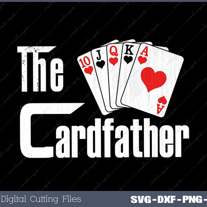 The Cardfather SVG PNG Cutting Printable Files