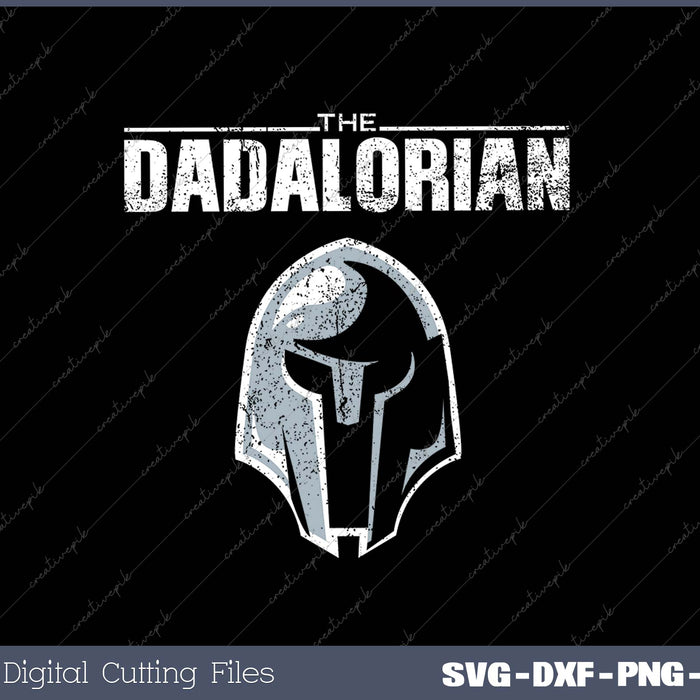 The Dadalorian Father's Day SVG PNG Cutting Printable Files