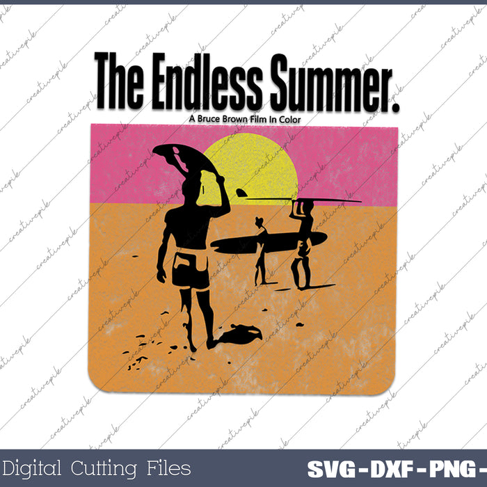 The Endless Summer 1966 Klassisches Surf Movie 60er Jahre SVG PNG Printable Files