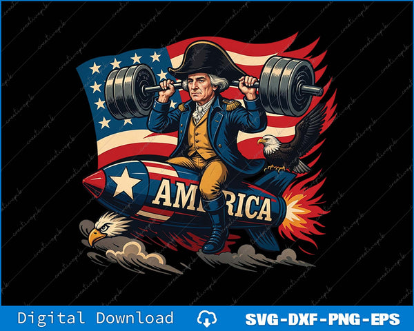 The Metric System Can't Measure Freedom Funny 4th of July SVG PNG Printable File