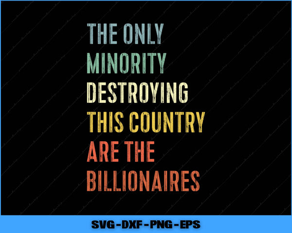 Colorful text on a black background with 'SVG DXF PNG EPS' at the bottom.