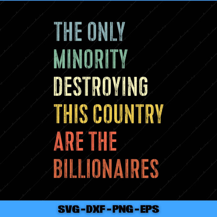 Colorful text on a black background with 'SVG DXF PNG EPS' at the bottom.