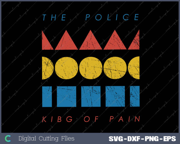 The Police King Of Pain Rock Music Band