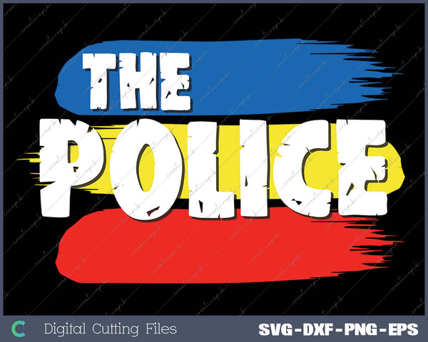 The Police Three Stripes Logo 