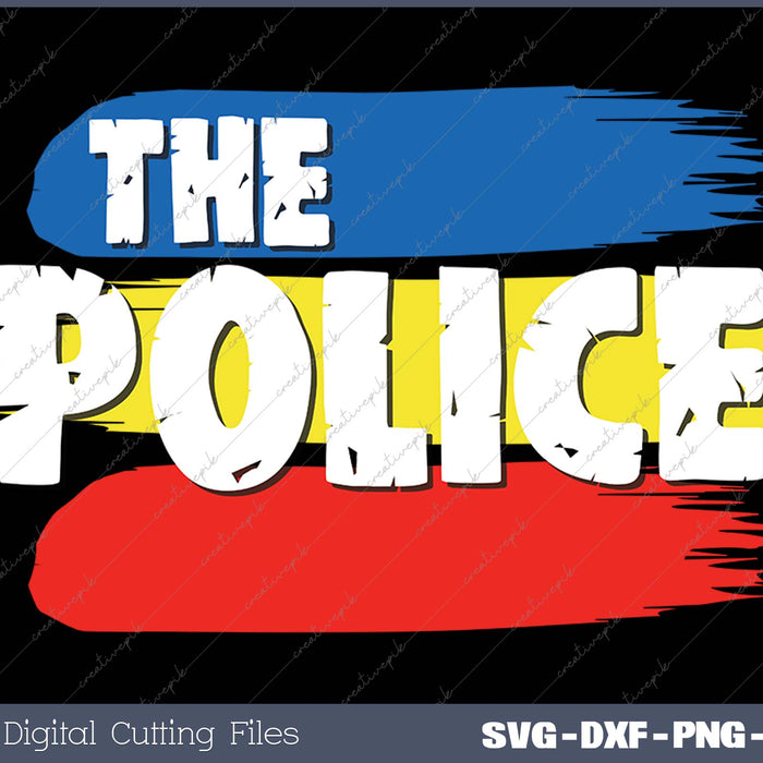 The Police Three Stripes Logo 