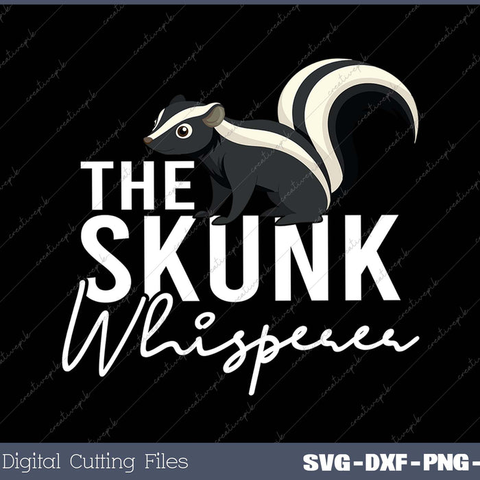 The Skunk Whisperer Zookeeper 