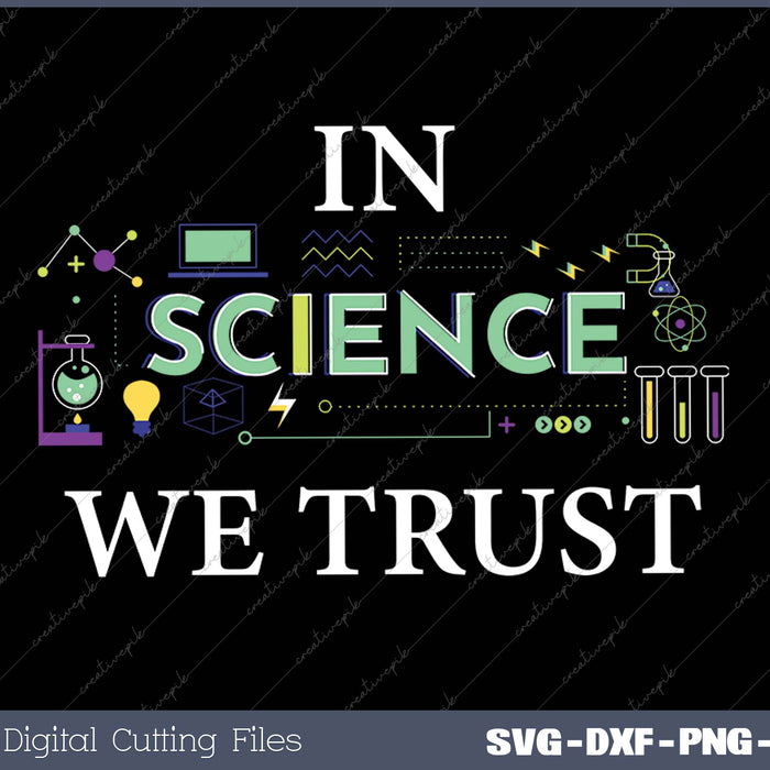 Think Out Loud Apparel in Science We Trust Cool 