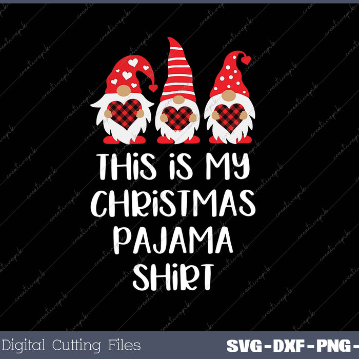 This Is My Christmas Pajama SVG PNG Cutting Printable Files