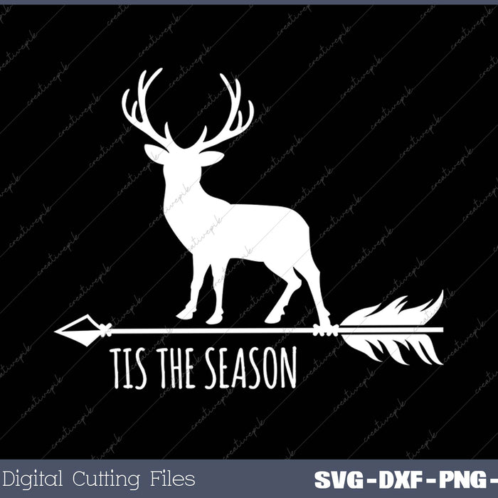 Tis The Season Funny Deer Bow Hunting