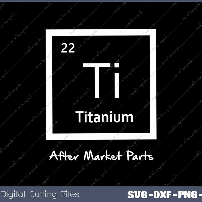 Titanium Ti After Market Parts Hip Replacement 