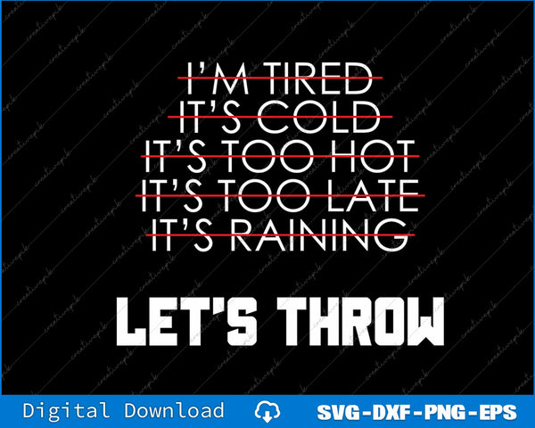 Track And Field Shot Put Discus Thrower SVG PNG Cutting Printable Files