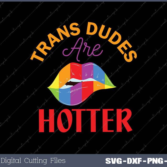 LGBTQ+ pride graphic with rainbow lips and text on a black background