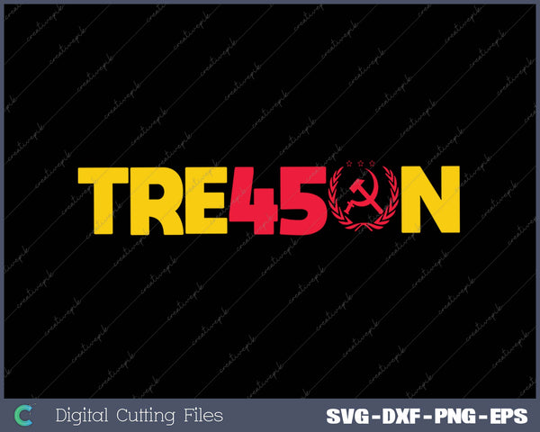 Tre45on For Men Anti Trump Dump Trump SVG PNG Cutting Printable Files