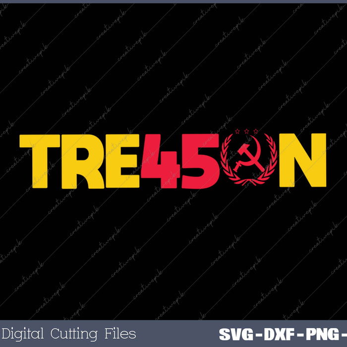 Tre45on For Men Anti Trump Dump Trump SVG PNG Cutting Printable Files