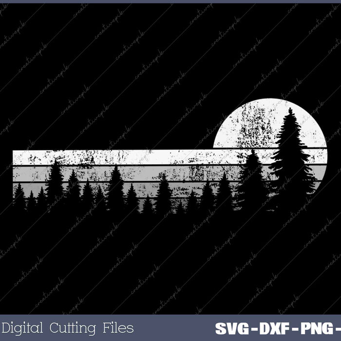 Trees Outdoors Wildlife Nature Vintage Forest Nature Retro