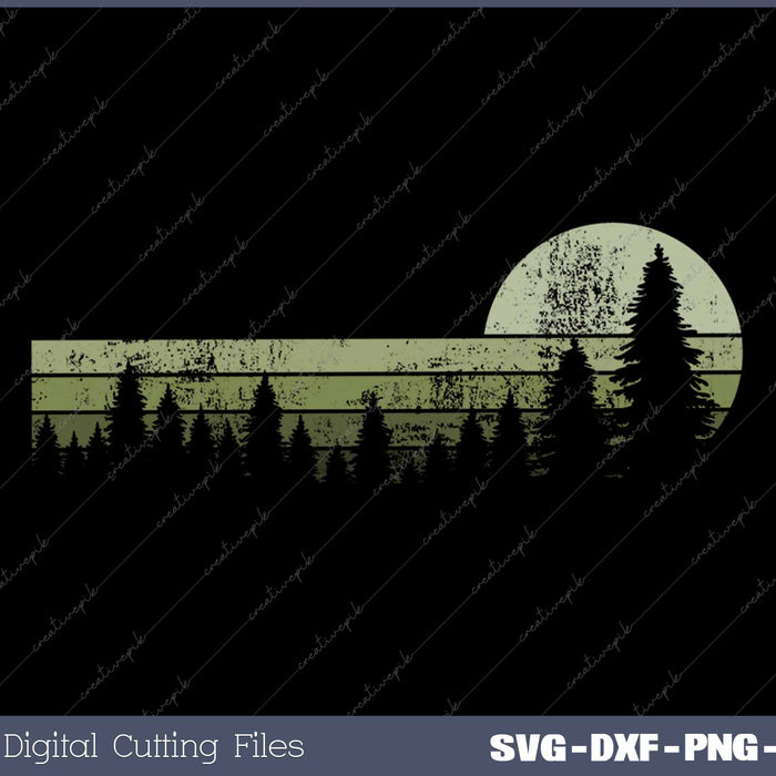 Trees Wildlife Nature Vintage Forest 