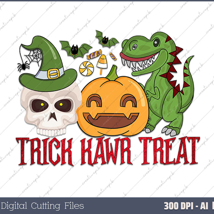 Trick Kawr Treat Halloween