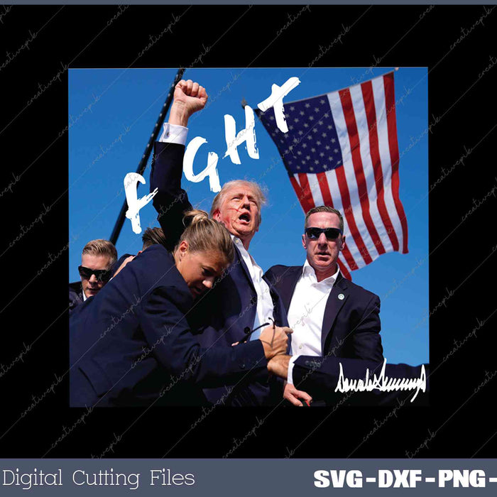 Trump Signature Edition SVG PNG Cut Printable Files