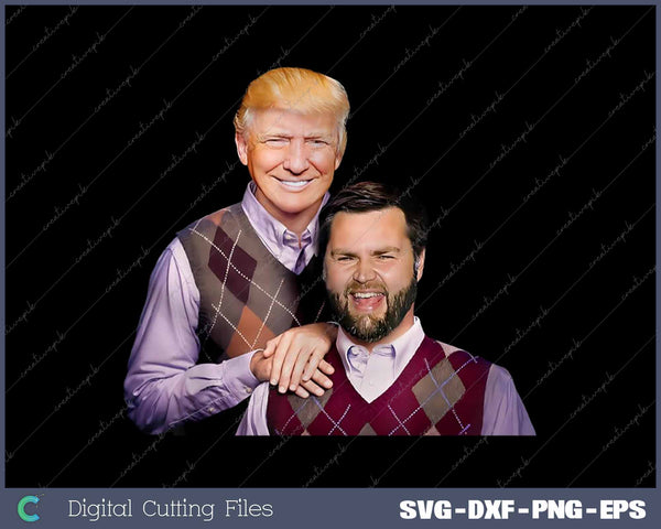 Trump Vance 2024 Brothers Funny Parody Trump J.D. Vance Bros