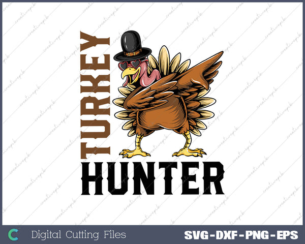 Turkey Hunters Funny Bowling Turkey Hunters SVG PNG Cutting Printable Files