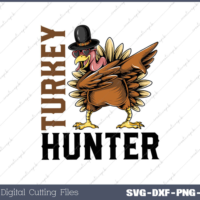 Turkey Hunters Funny Bowling Turkey Hunters SVG PNG Cutting Printable Files