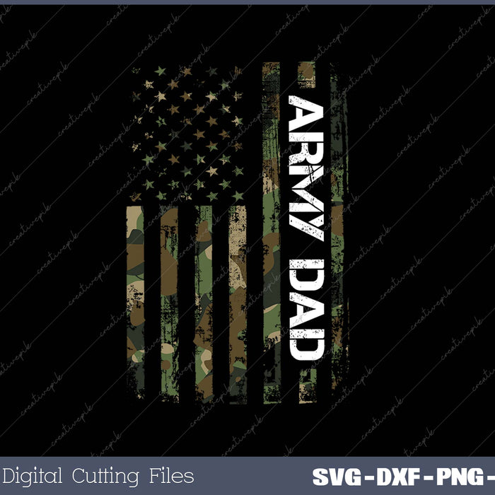 USA Flag Gift For Father's Day SVG PNG Cutting Printable Files