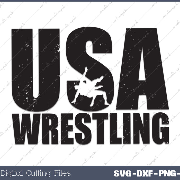 USA Wrestling Men's Wrestling Team Patriot USA Wrestler 