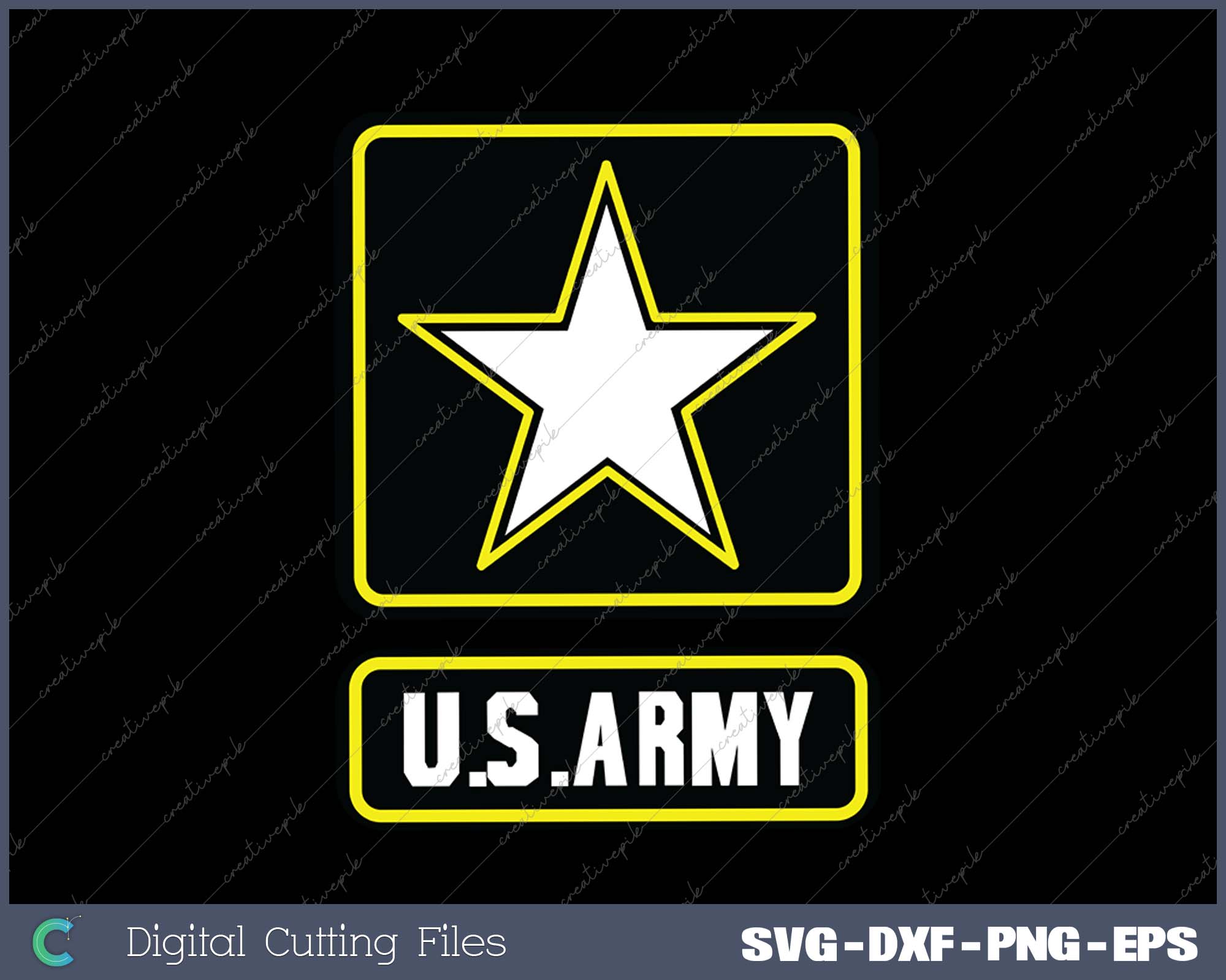 US Army Logo SVG PNG Cutting Printable Files – creativepik