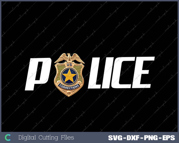 Unisex Adult Police Blue, Small US SVG PNG Cutting Printable Files