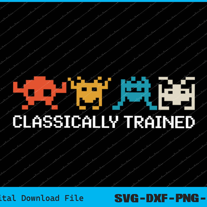 Video Game Vintage Retro Gaming Arcade 80s SVG PNG Cutting Printable Files