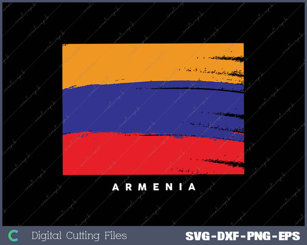 Vintage Armenia SVG PNG Cutting Printable Files