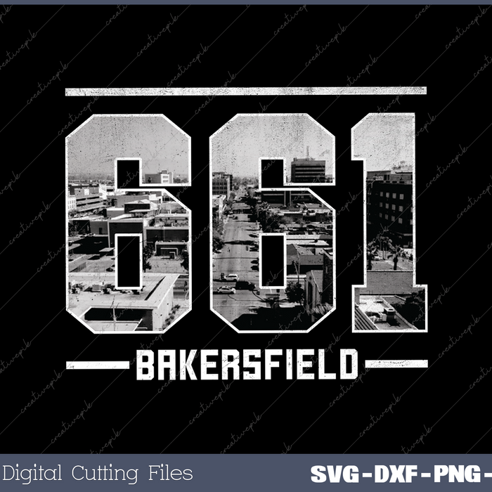 Vintage Bellevue 661 Area Code Washington State Skyline